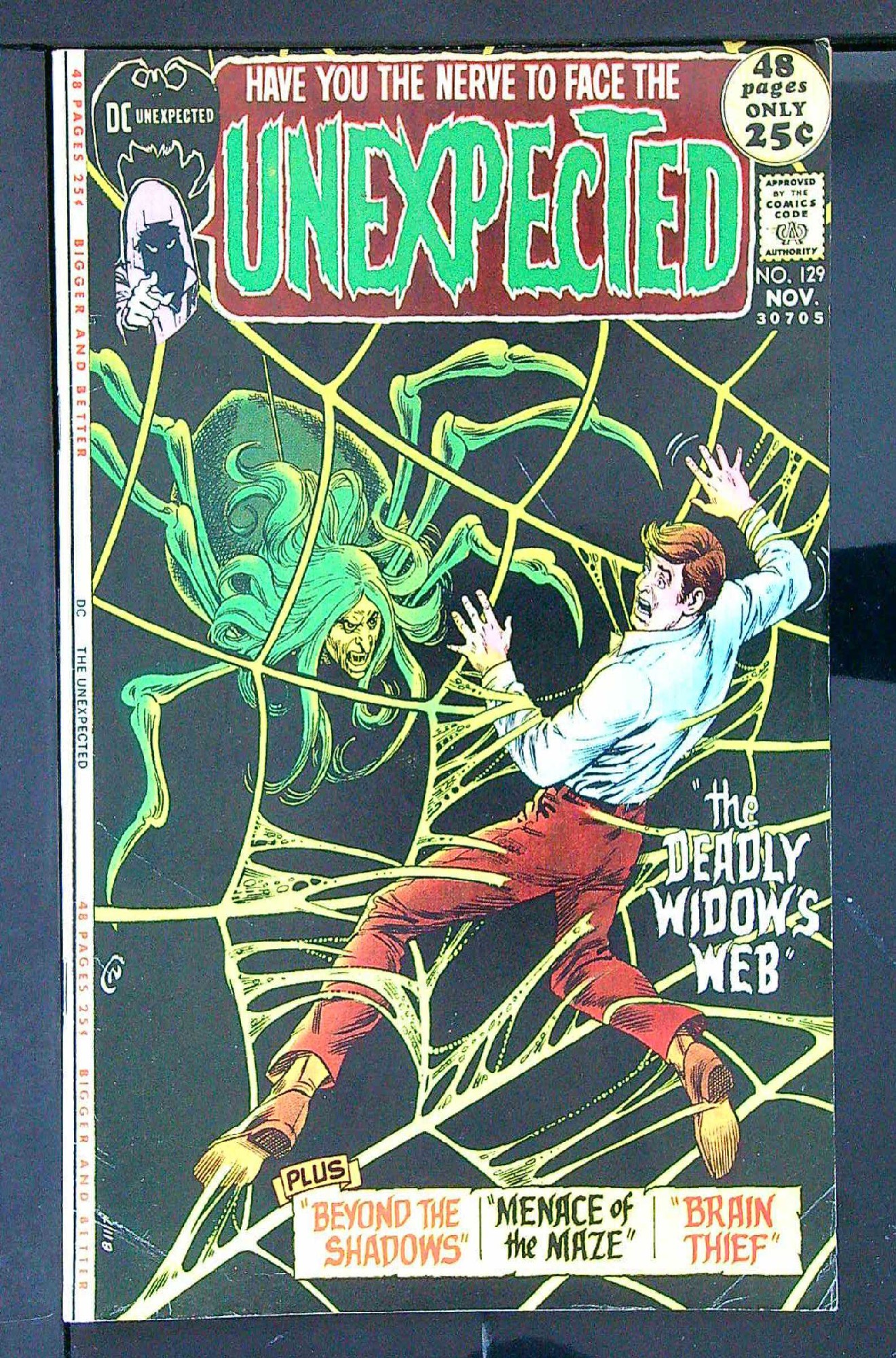 ACTUAL SCAN OF COMIC!<br> Cover of Unexpected (Vol 1) #129. One of 250,000 Vintage American Comics on sale from Krypton!