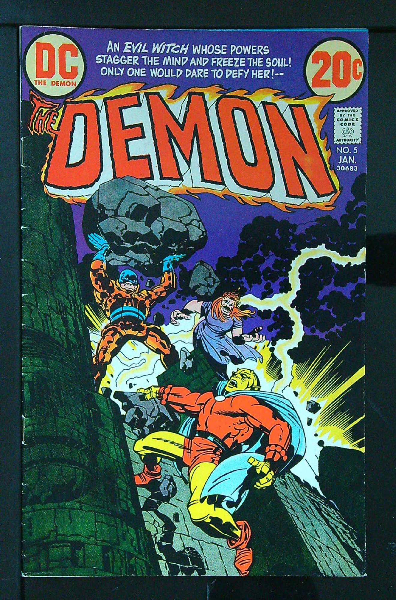ACTUAL SCAN OF COMIC!<br> Cover of Demon (Vol 1) The #5. One of 250,000 Vintage American Comics on sale from Krypton!