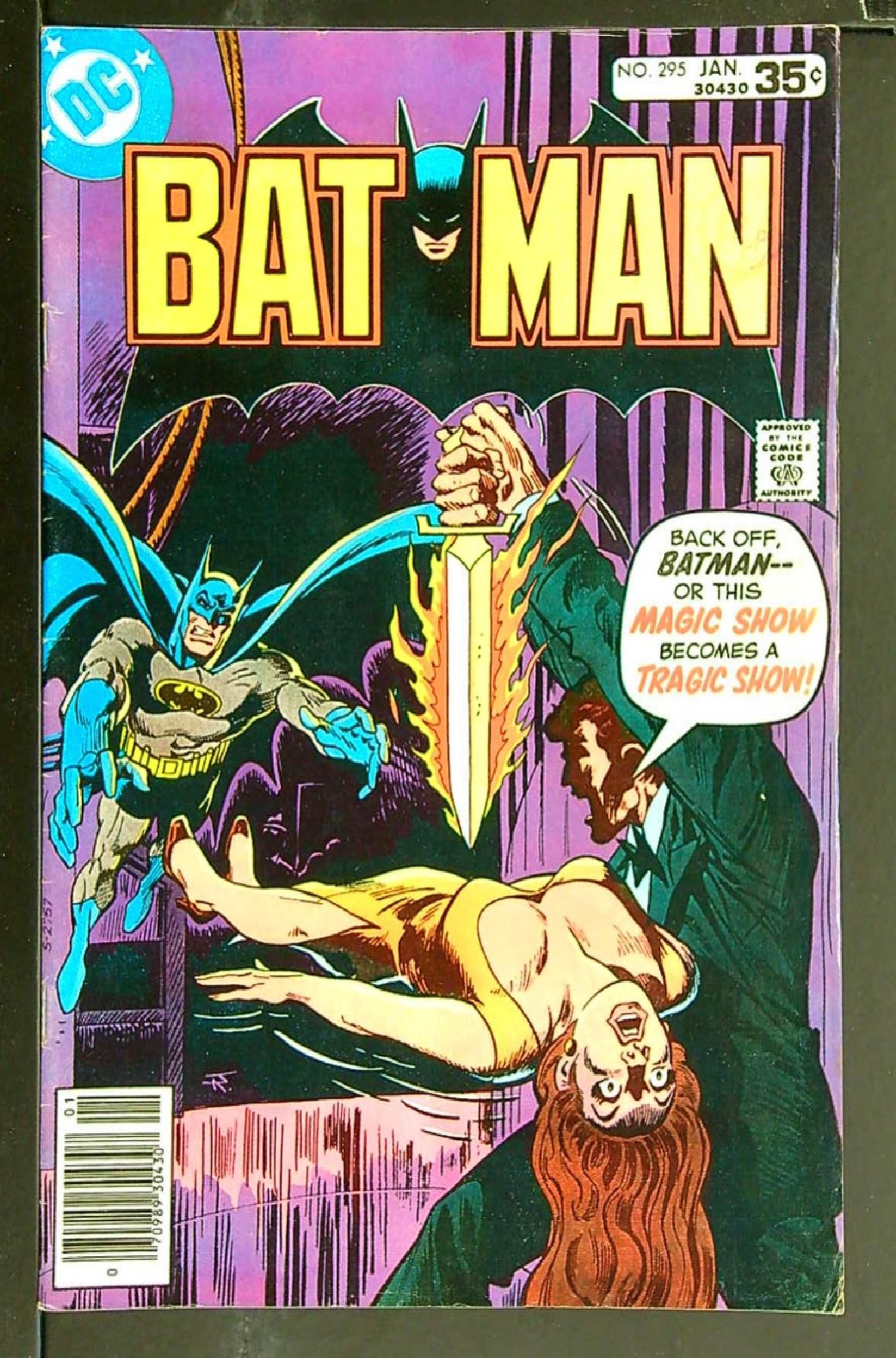 Cover of Batman #295. One of 250,000 Vintage American Comics on sale from Krypton!