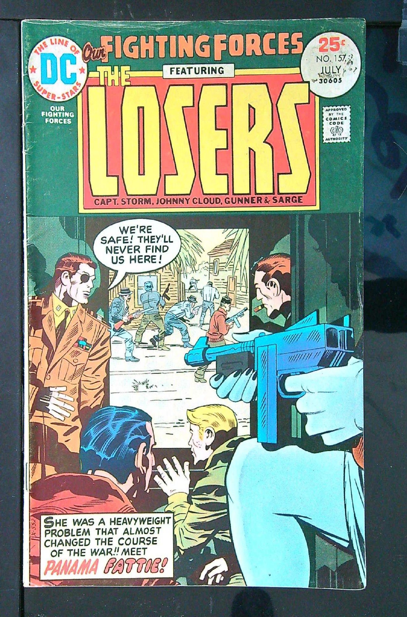 ACTUAL SCAN OF COMIC!<br> Cover of Our Fighting Forces #157. One of 250,000 Vintage American Comics on sale from Krypton!