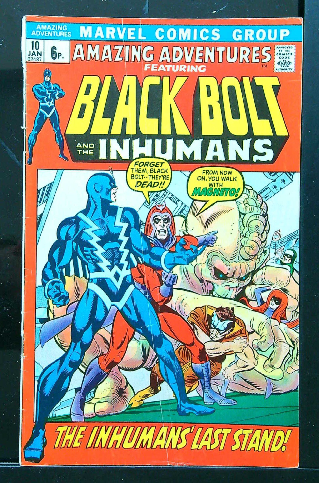 ACTUAL SCAN OF COMIC!<br> Cover of Amazing Adventures (Vol 2) #10. One of 250,000 Vintage American Comics on sale from Krypton!